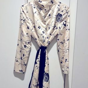 Tibi silk long jacket